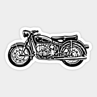 R69S Bike Sketch Art Sticker